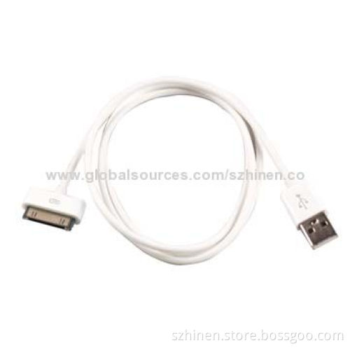 USB Cable for iPod/iPhone/iPad, Wall Outlet Convenient Charging